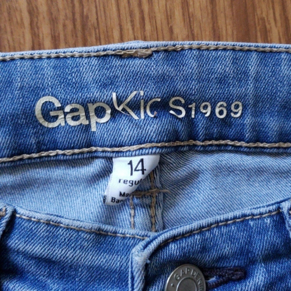 GAP KIDS 1969 SKINNY BOYS JEANS SZ 14